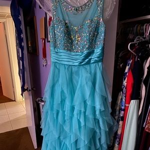 Blue Prom Dress